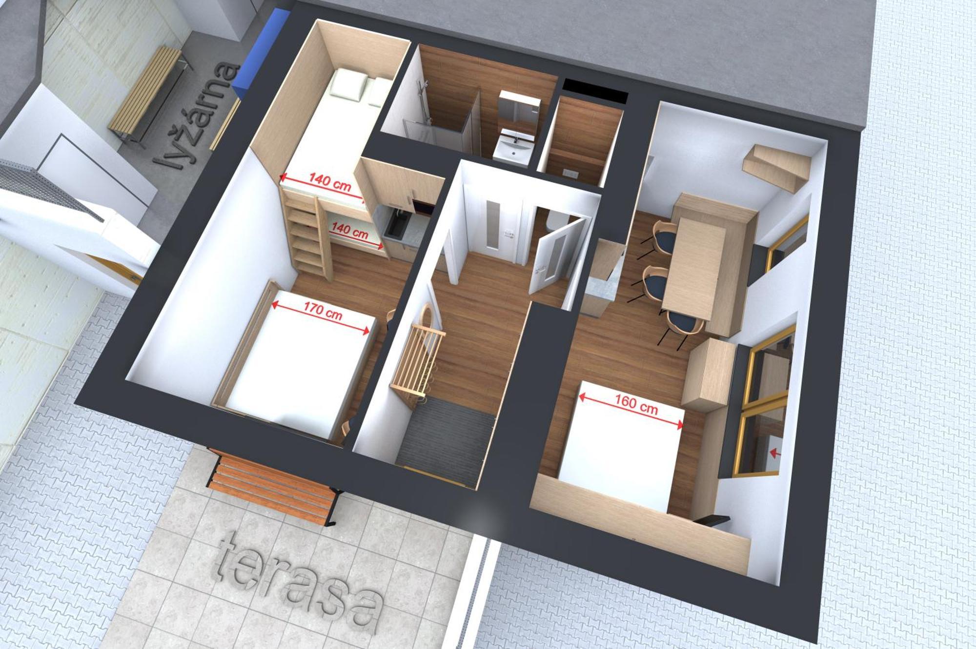 U Kralika, Apartman E, 50M Od Lanovky A Bobove Drahy, Parkovani Zdarma Dolní Morava Exterior foto